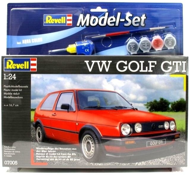 Revell 67005 Coffret de maquette VW Golf GTI (1/24)