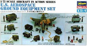 Hasegawa X72-6 Ensemble d&amp;#39;équipement au sol aérospatial américain 1/72