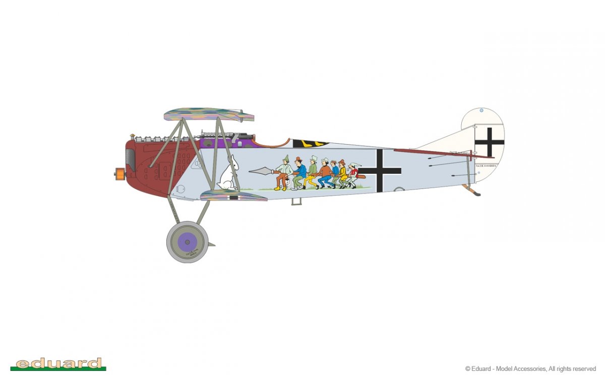 Eduard 8136 Fokker D.VII (OAW) ProfiPACK édition 1/48 – immagine 9