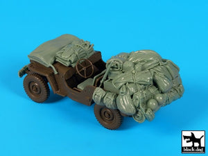 Ensemble d&amp;#39;accessoires Black Dog T35221 pour Jeep américaine, échelle 1/35 – image 2