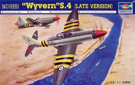 Trumpeter 02820 WESTLAND Wyvern S.4 1/48