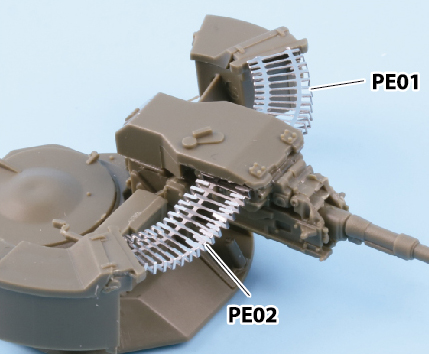 AFV Club AG35059 Goulotte d&amp;#39;alimentation en munitions PE pour Wiesel 1A1/A3 Mk20 1/35 – Bild 3