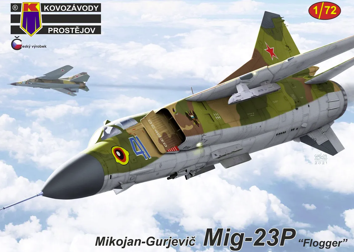 Kovozavody Prostejov KPM0286 MiG-23P « Flogger » 1/72