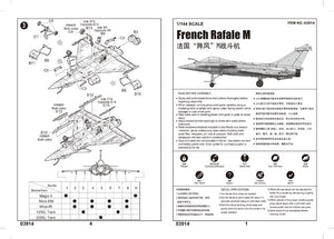 Trumpeter 03914 Rafale M français au 1/144 – Bild 4