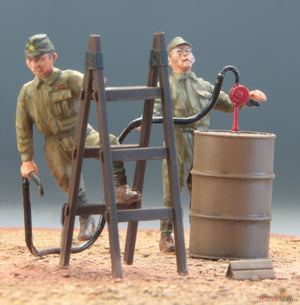 FineMolds 48994 B-339 Buffalo « Armée japonaise » avec personnel au sol et équipement 1/48 – imagen 5