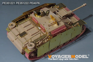 Voyager modèle PE351222 garde-boue allemand StuG III Ausf.G de la seconde guerre mondiale (pour RFM 5073) 1/35 – immagine 2