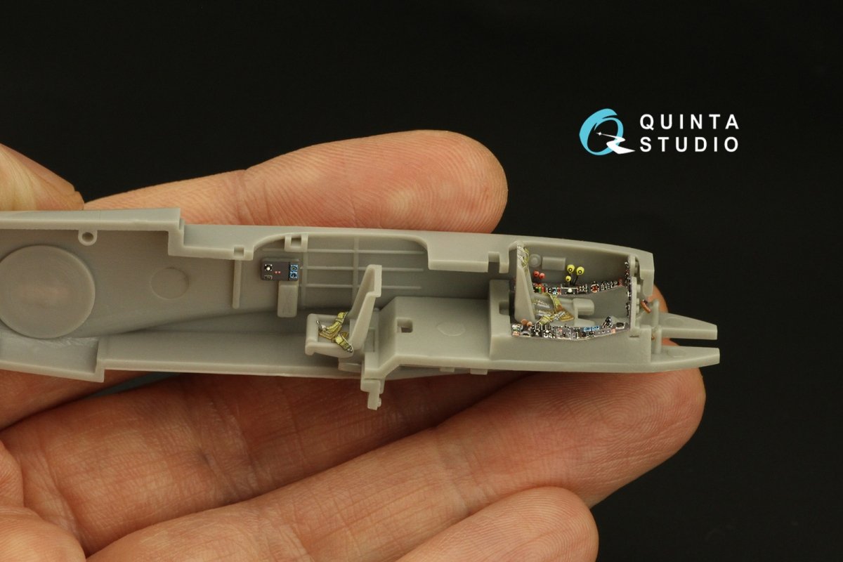 Quinta Studio QD72062 Me 410 3D-Printed &amp;amp; coloured Interior on decal paper (Fine Molds) 1/72 – zdjęcie 10