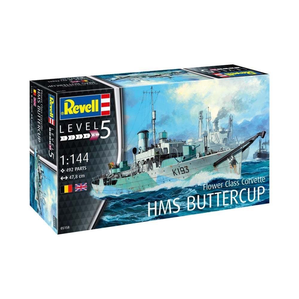 Revell 05158 Corvette de classe Flower HMS BUTTERCUP (1/144)