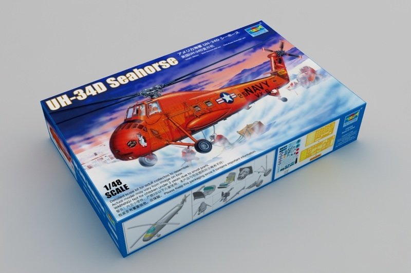 Trumpeter 02886 UH-34D Seahorse 1/48 – immagine 2