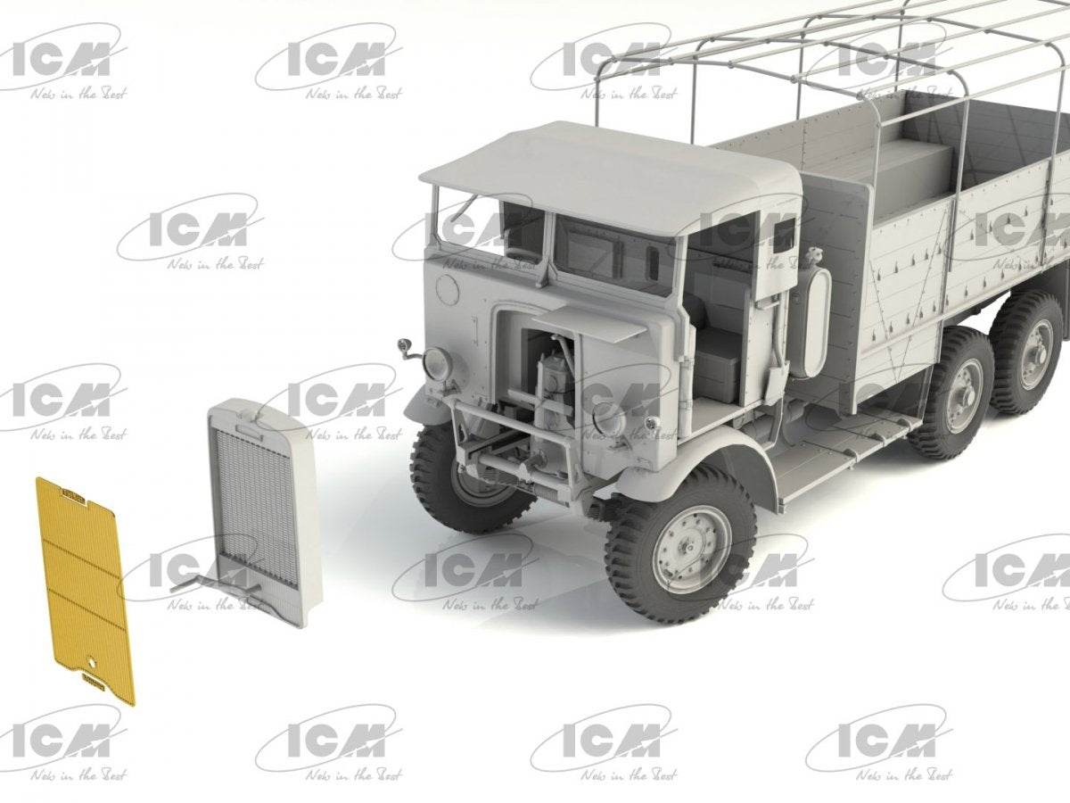 ICM 35600 Leyland Retriever Camion britannique de service général de la Seconde Guerre mondiale, échelle 1/35 – imagen 7