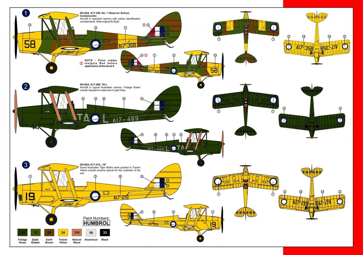 Maquette AZmodel 7408 De Havilland D82A Tiger Moth RAAF 1/72 – image 2