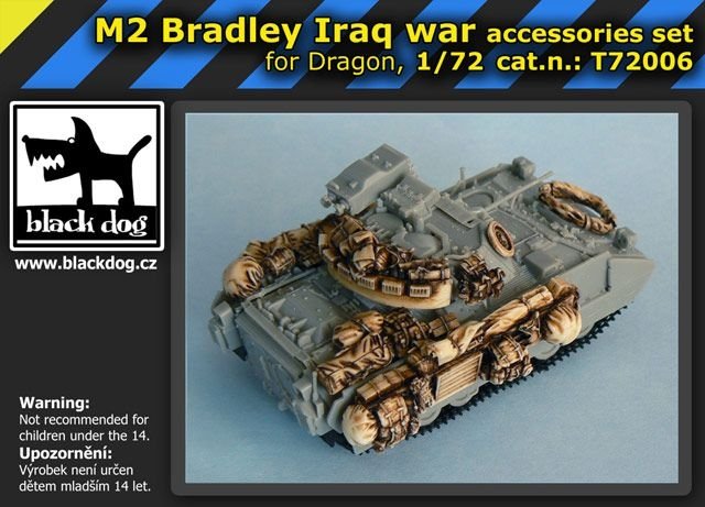 Maquette Black Dog T72006 M2 Bradley pour Dragon au 1/72 – image 2