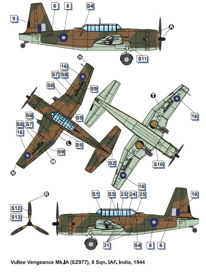 Dora Wings 72038 Vultee A-31 Vengeance 1/72  – image 5