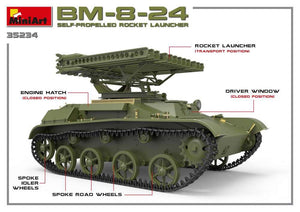 MiniArt 35234 BM-8-24 LANCE-ROQUETTES AUTOPROPULSÉ 1/35 – Bild 3