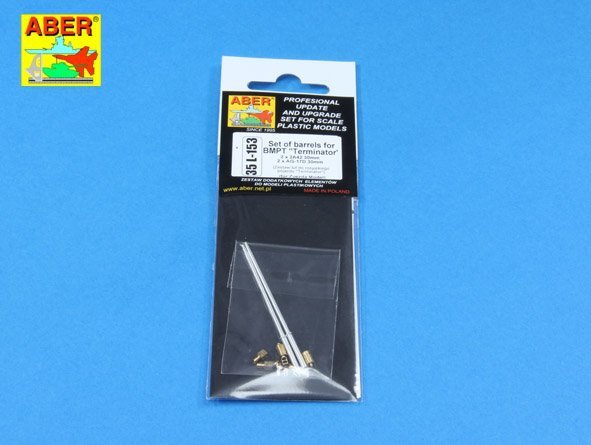 Ensemble de canons Aber 35L-153 pour BMPT Terminator : 2 x 2A42 30 mm, 2 x AG-17D 30 mm (1/35) – Bild 5
