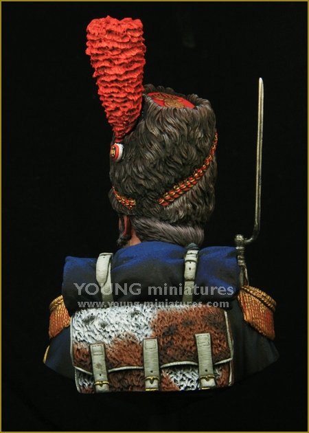 Young Miniatures YH1847 Grenadiers français de la Garde impériale 1/10 – imagen 5