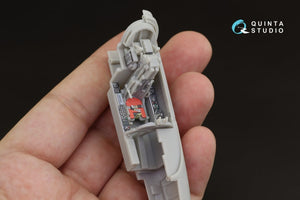 Intérieur imprimé en 3D et coloré sur papier décalcomanie Quinta Studio QD48257 F-20 Tigershark (Freedom Model) 1/48 – image 7
