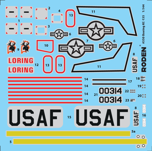 Roden 350 Boeing KC-135R Stratotanker 1/144  – image 3