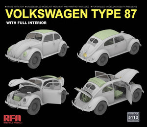 Rye Field Modèle 5113 Volkswagen Type 87 avec intérieur complet 1/35 – image 3