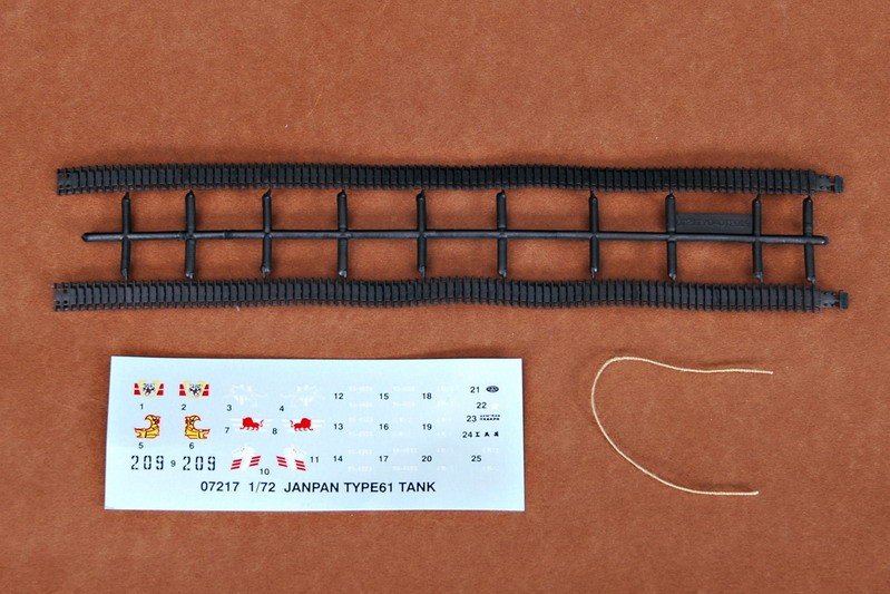 Trumpeter 07217 CHAR JAPONAIS TYPE 61 (1/72) – image 4