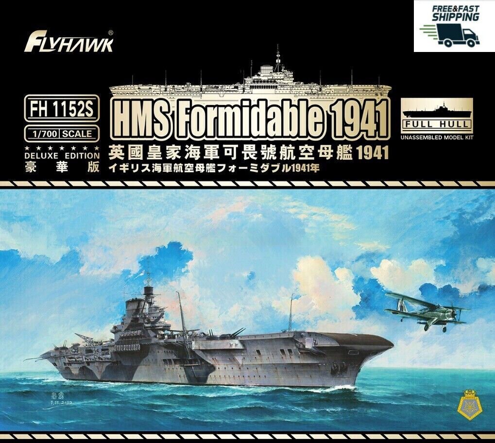 Maquette FlyHawk FH1152S HMS Formidable 1941 Édition Deluxe 1/700