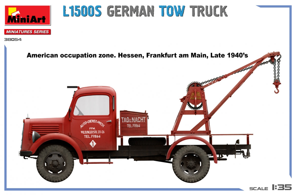 MiniArt 38054 L1500S DÉPANNEUR ALLEMAND 1/35 – immagine 4