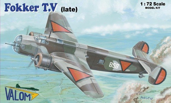 Valom 72102 Fokker TV (tardif) 1/72