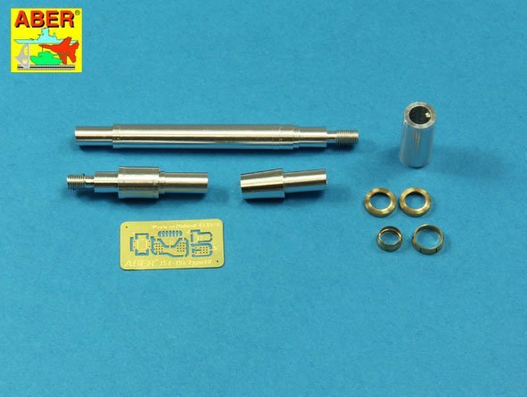 Canon à âme lisse Aber 35 L-192 de 120 mm L/44 pour char Type 10, échelle 1/35