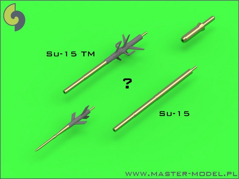 Master AM-48-121 Su-15 (Flagon) - Tubes pilotes 1/48