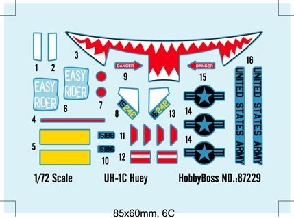 Hobby Boss 87229 UH-1C Huey 1/72 – image 10