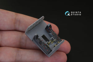 Intérieur imprimé en 3D et coloré sur papier décalcomanie Quinta Studio QD48154 F4U-5N (pour maquette Hobby Boss) 1/48 – image 3
