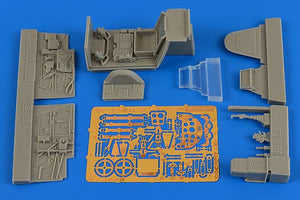 Aires 4685 Bf 109G-6 (version tardive) set de cockpit 1/48 EDUARD