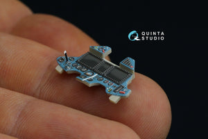 Intérieur imprimé en 3D et coloré sur papier décalcomanie Quinta Studio QD48233 Su-27SM (KittyHawk) 1/48 – image 11