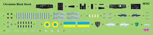 ICM 48362 UH-60A Black Hawk Renseignements de défense de l&amp;#39;Ukraine 1/48 – image 2