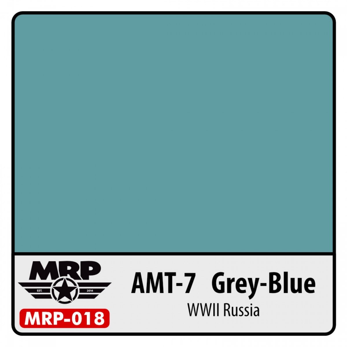 Peinture MR. Paint MRP-018 AMT-7 Gris Bleu Seconde Guerre mondiale Russie 30 ml