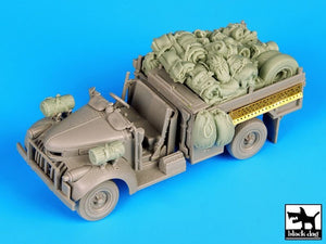 Ensemble d&amp;#39;accessoires Black Dog T72039 pour Chevrolet britannique 30 cwt (échelle 1/72) de Dragon