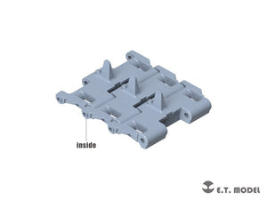 ET Model P35-037 WWII US ARMY M24 CHAFFEE Char léger Chenille fonctionnelle (Impression 3D) 1/35 – Bild 2