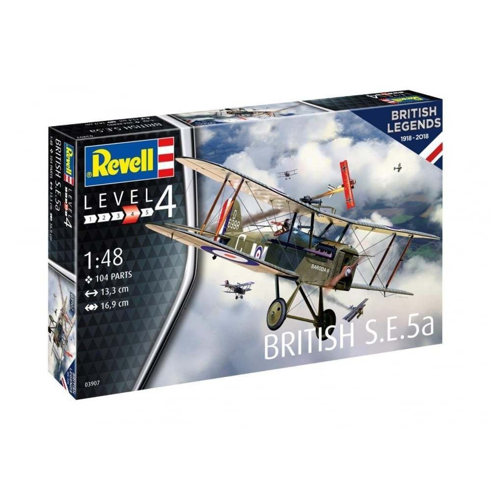 Revell 03907 Légendes britanniques : British SE5a (1/48)