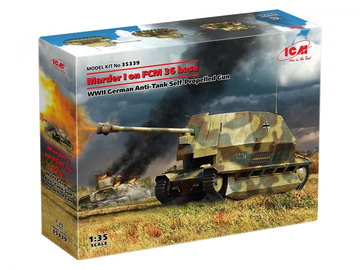 ICM 35339 Marder I sur socle FCM 36 au 1/35 – immagine 2