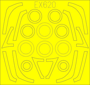 Eduard EX620 F-16C/N TFace TAMIYA 1/48