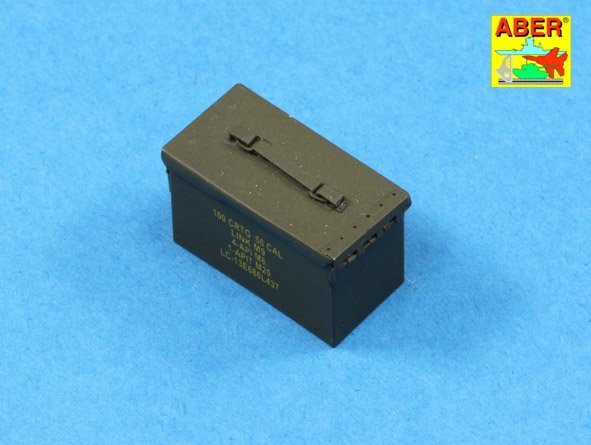 Aber 16047 Munitions de calibre .50 avec boîte M2A1 pour mitrailleuse américaine M2 à l&amp;#39;échelle 1/16 – Bild 9