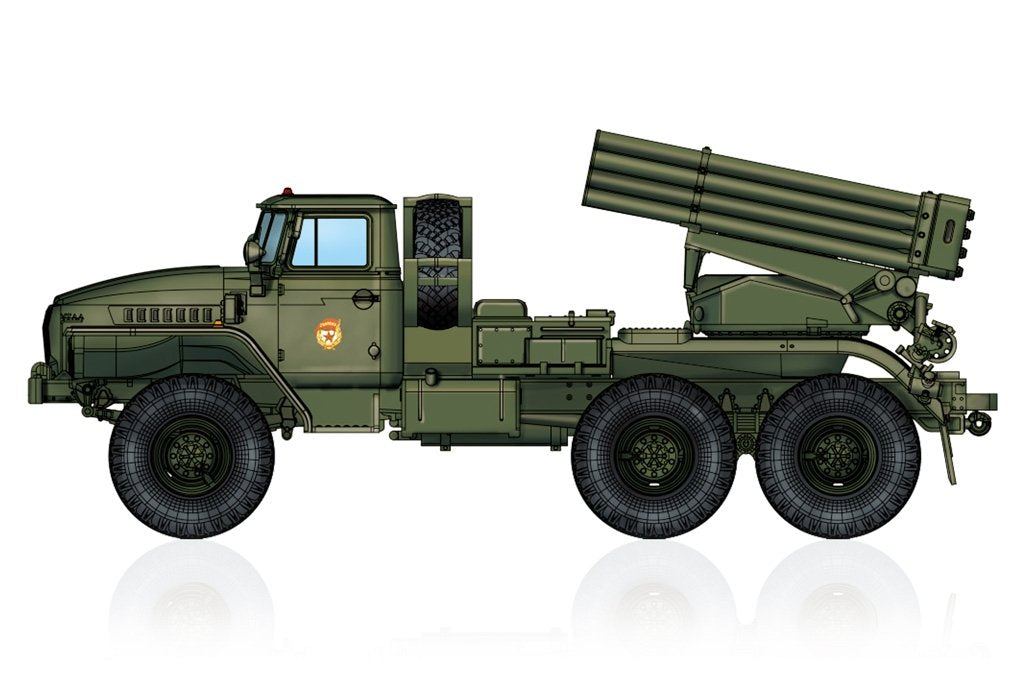 Hobby Boss 82931 Lance-roquettes multiple russe BM-21 Grad 1/72