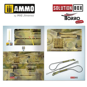 AMMO de Mig Jimenez 2414300001 Comment peindre des chars allemands de la Seconde Guerre mondiale - Livre de solutions – image 8