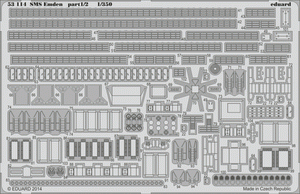 Eduard 53114 SMS Emden partie 1 REVELL 1/350 – immagine 2