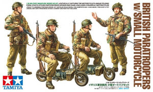 Tamiya 35337 Parachutistes britanniques avec petite moto (1/35)