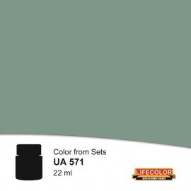 Lifecolor UA571 Gris-vert clair allemand de la Première Guerre mondiale 22 ml