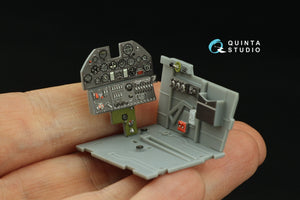 Intérieur coloré imprimé en 3D sur papier décalcomanie Quinta Studio QD32214 P-40M WarHawk (Trumpeter) 1/32 – image 8