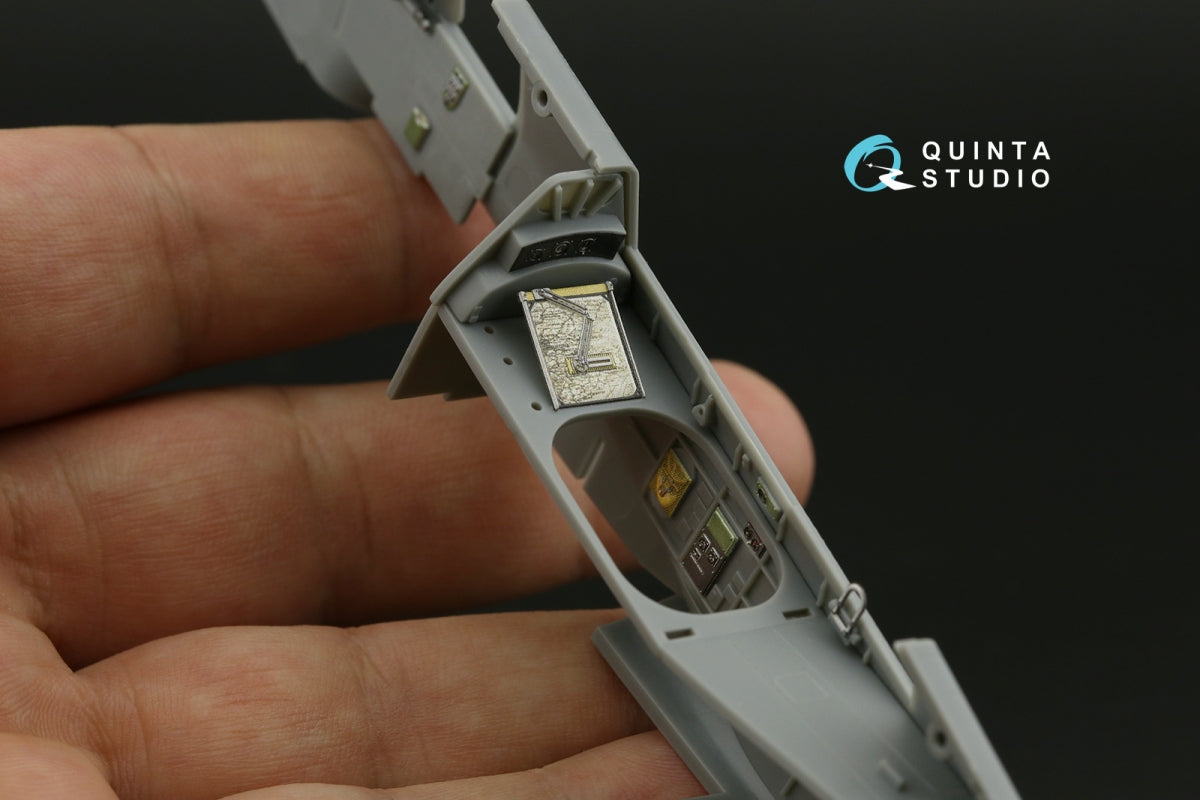 Intérieur imprimé en 3D et coloré sur papier décalcomanie Quinta Studio QDS-48423 Fairey Fulmar Mk.I (Trumpeter) (Petite version) 1/48  – image 4