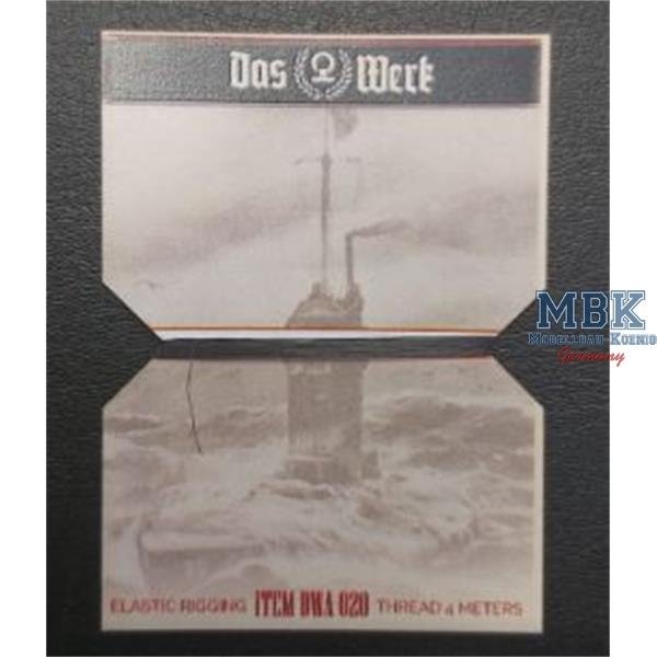 Fil élastique de gréement Das Werk DWA020 - 4 mètres 1/35