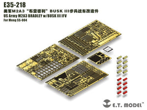 ET Modèle E35-218 US Army M2A3 BRADLEY avec BUSK III IFV (Pour Meng SS-004) (1/35)